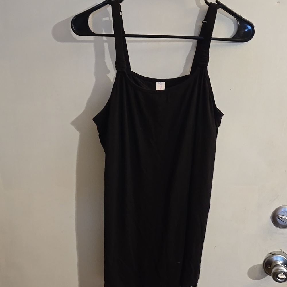 Black Nursing Sleep Cami